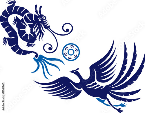 Phoenix and Dragon