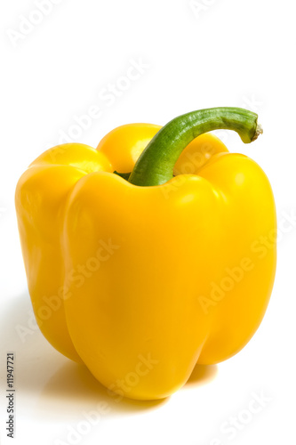 yellow pepper isolated