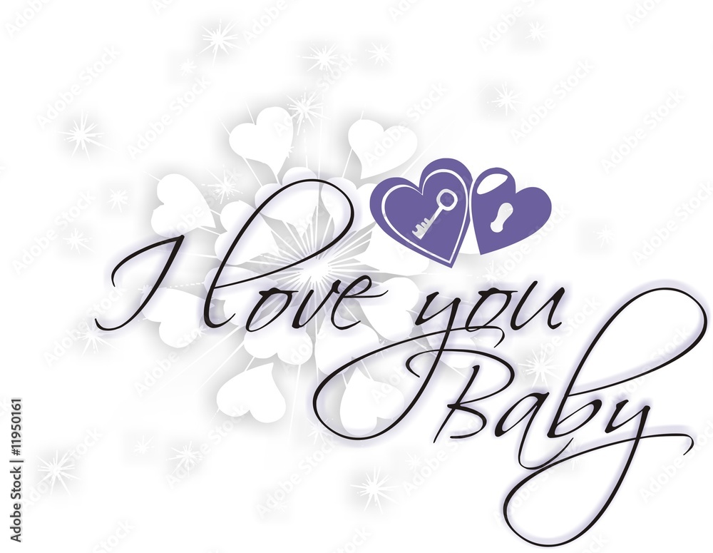 i love you baby Stock Photo | Adobe Stock