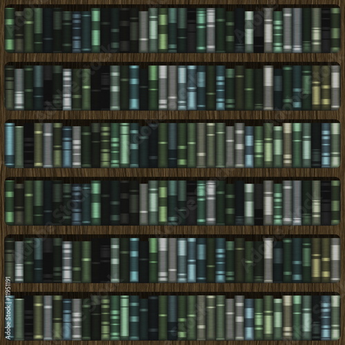 Library Books Background