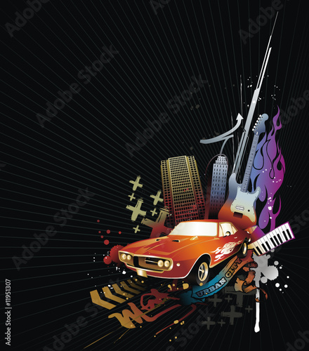 Car vector composition