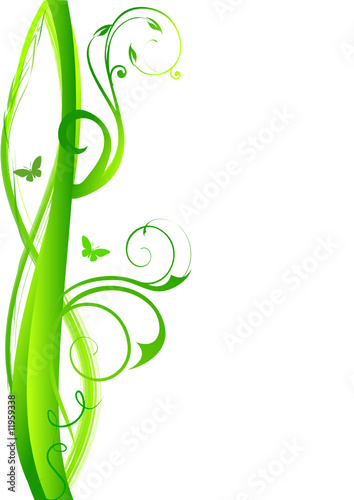 décor végétal