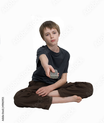 Bored child photo