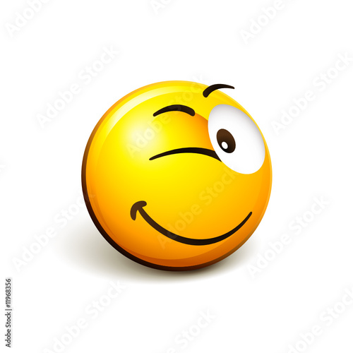 Obraz na płótnie emoticon w salonie