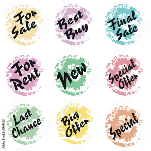 advertising splotches