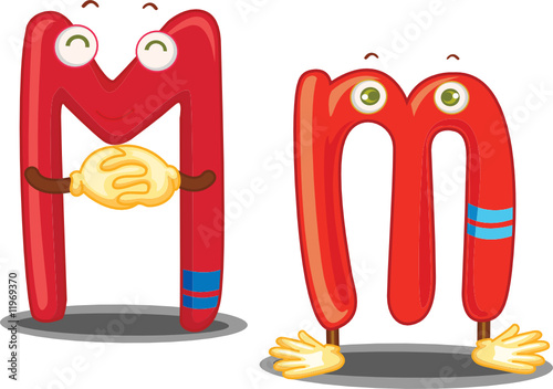 the letter M