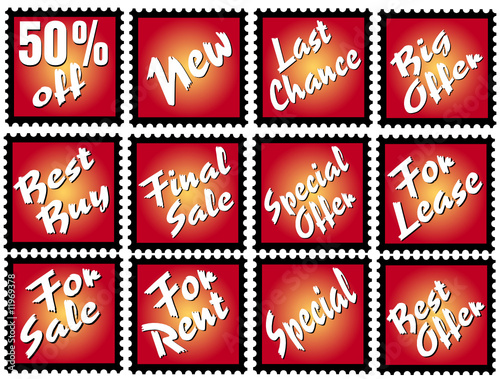 advertising stamps
