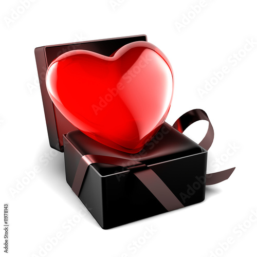 coeur en écrin
