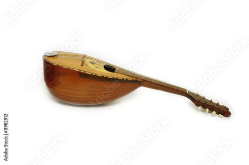 The mandoline, old musical instrument from Italy