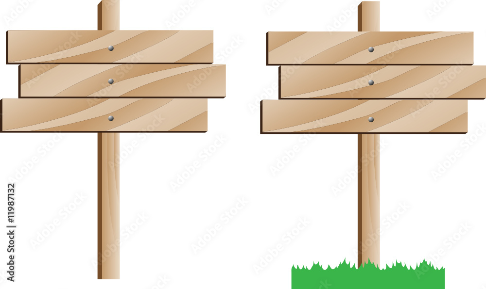 wooden road sign wooden road sign