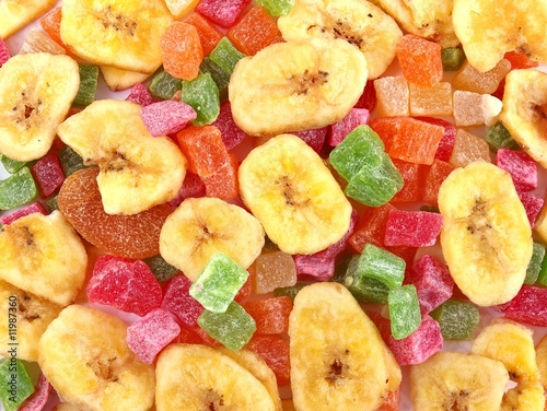 Candied fruits photo