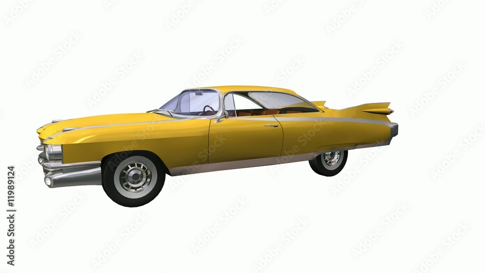 Voiture rétro 360° loop HQ