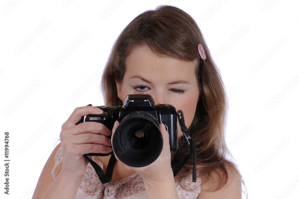 Foto Fotograf Fotografin Kamera Touristin anvisieren Foto Fotograf Fotografin Kamera Touristin anvisieren