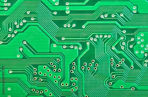 Computer circuit board background