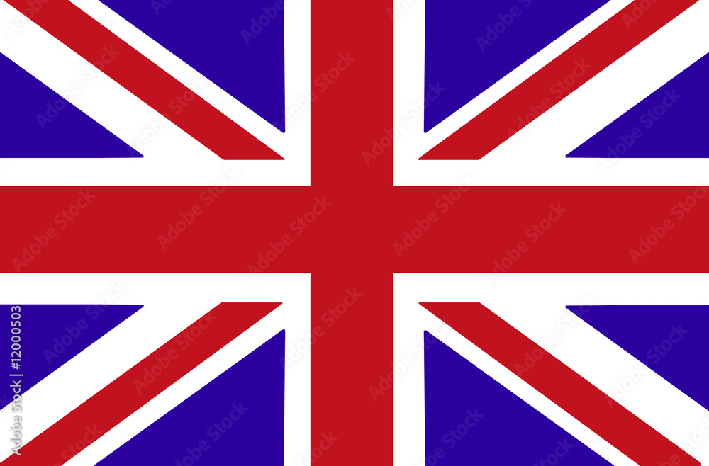 Naklejka premium united kingdom flag