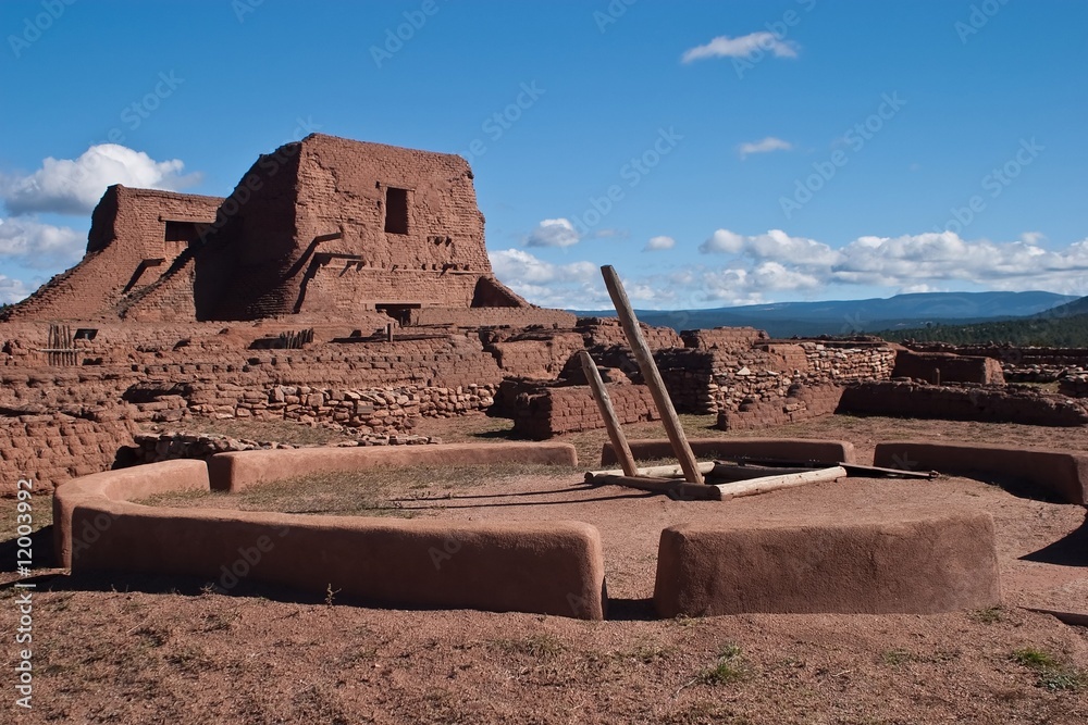 Fototapeta premium Pecos Pueblo