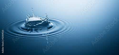 water splash and ripple