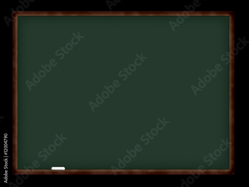 Green chalkboard