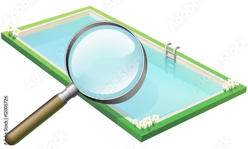 Étude d'une piscine (détouré)