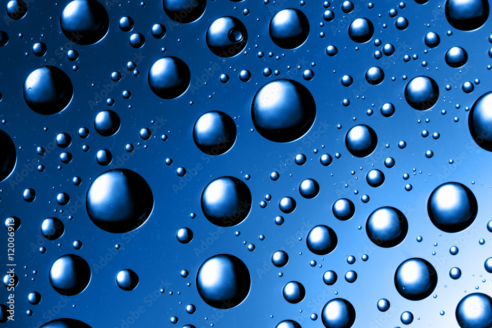 Blue drops