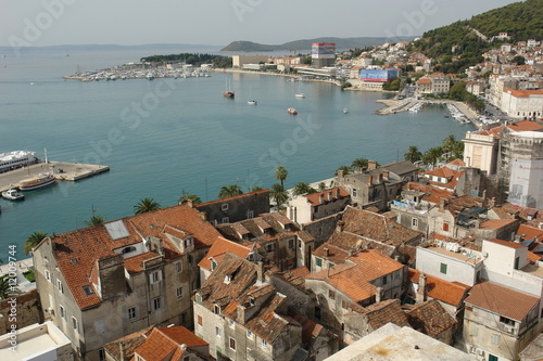Blickauf die Altstadt Split