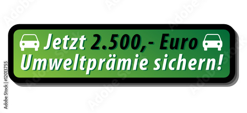 Schild Umweltprämie