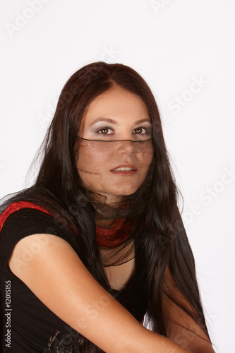 Covered face