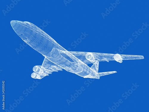 model of jet airplane