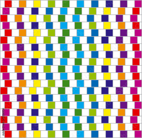 Colorful squares. Vector.