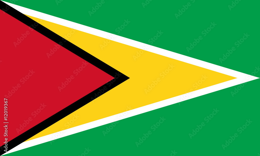 Flagge Guyana