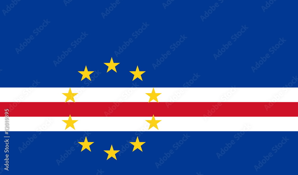 Flagge Kap Verde