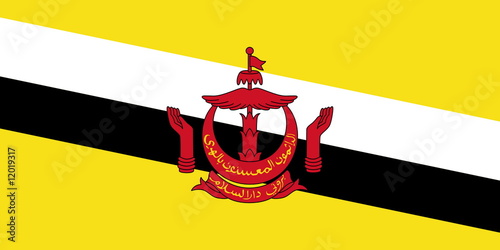 Flagge Brunei Darussalam photo