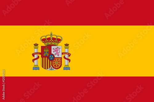 Wallpaper Mural Flagge Spanien
