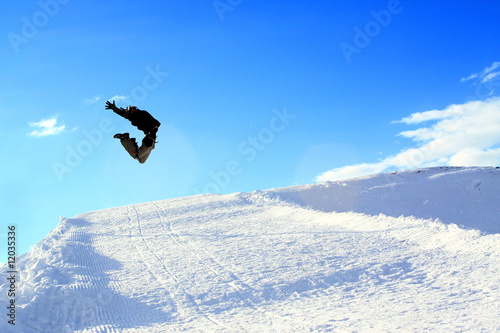 Freestyle im Schnee © Julian Weber