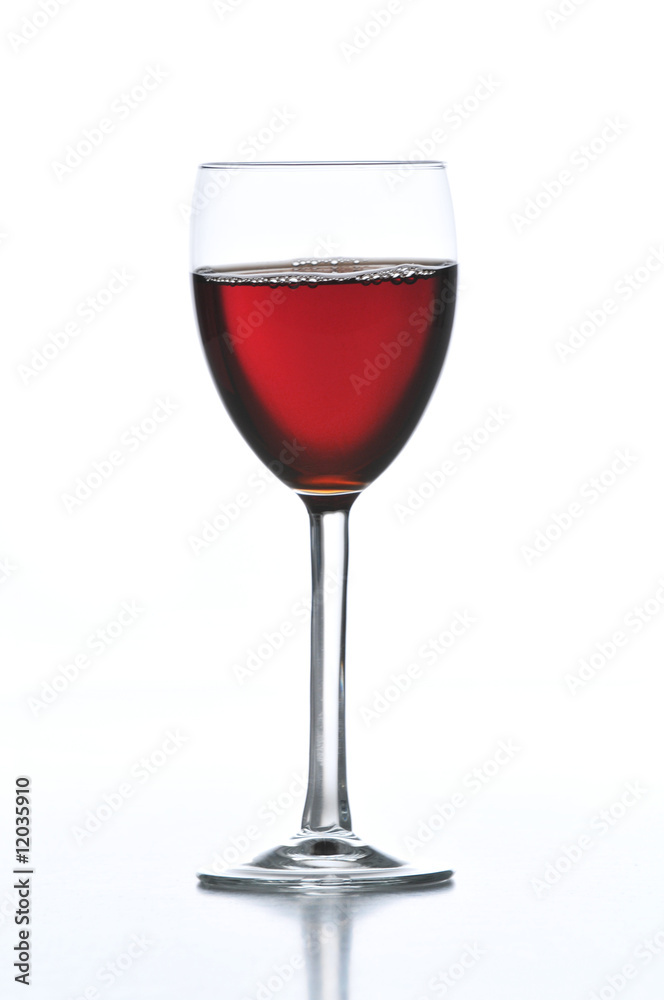 Glass of red wine Glass of red wine