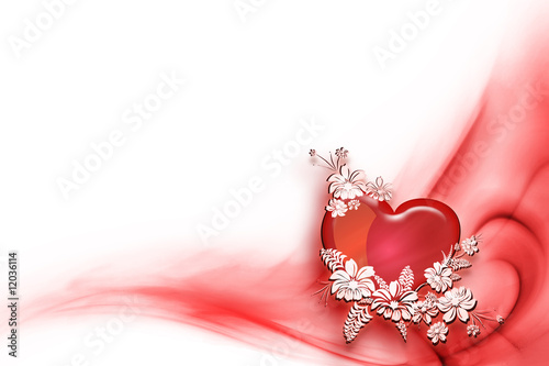 romantic abstract background