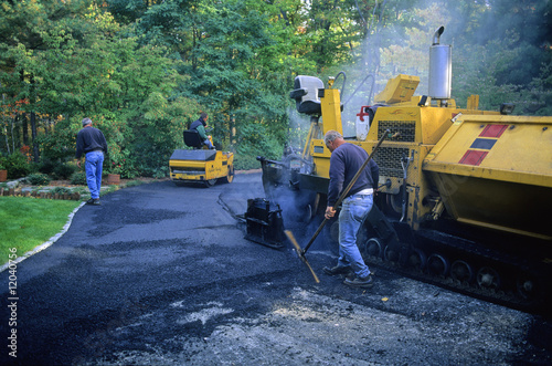 Driveway paving