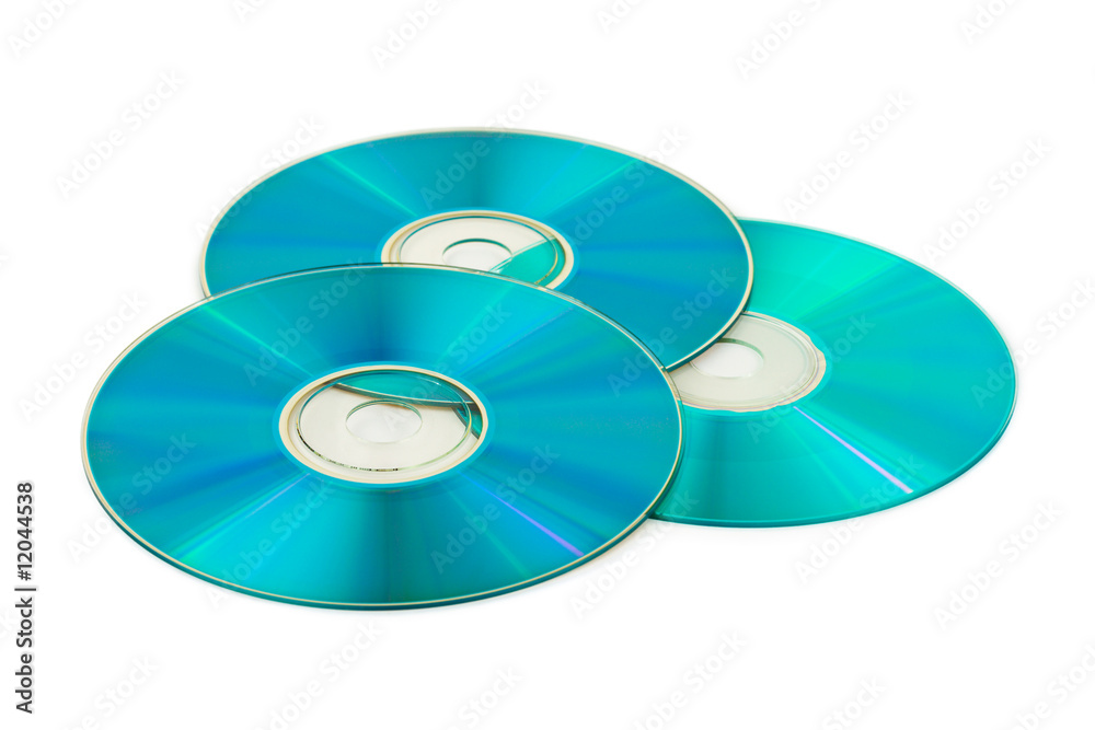 Three computer disks