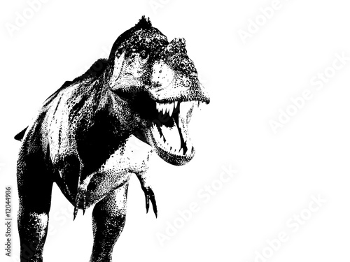 Wallpaper Mural Illustrated T Rex Torontodigital.ca