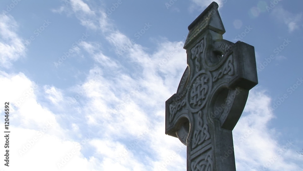 Crucifix with a background of clouds Crucifix with a background of clouds