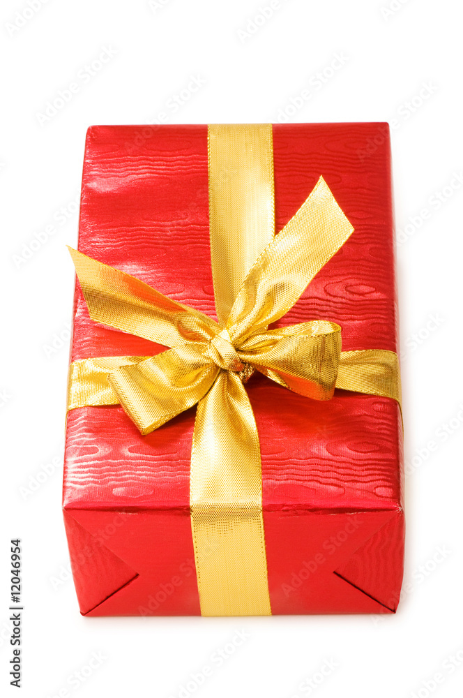 Gift boxes isolated on the white background Gift boxes isolated on the white background