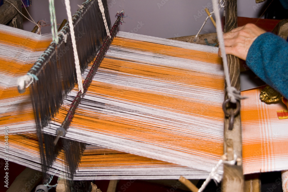 Ancient Chinese loom
