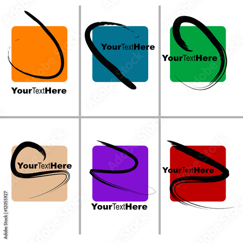 Set of abstract Logos