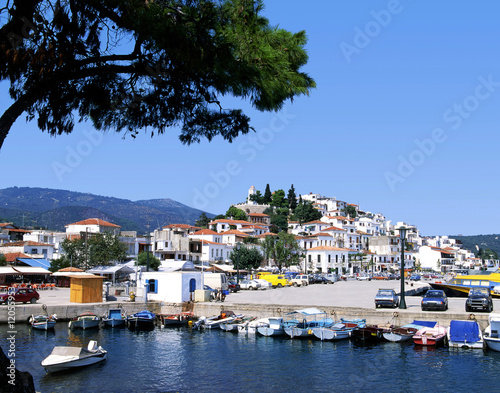 Skiathos port