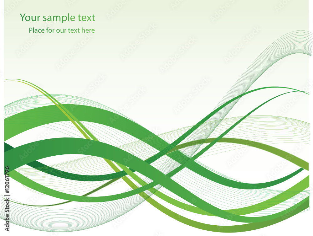 Obraz premium green design