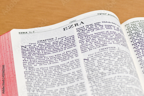 Bible Page - Ezra