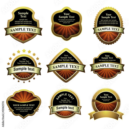 Set of design elements