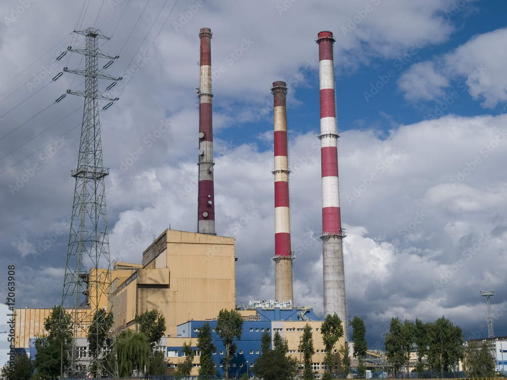 Obraz premium Power Plant