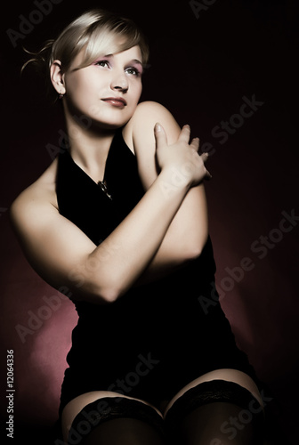 Fotografie Beautiful sexy young woman