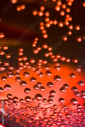 water drops on glass for background